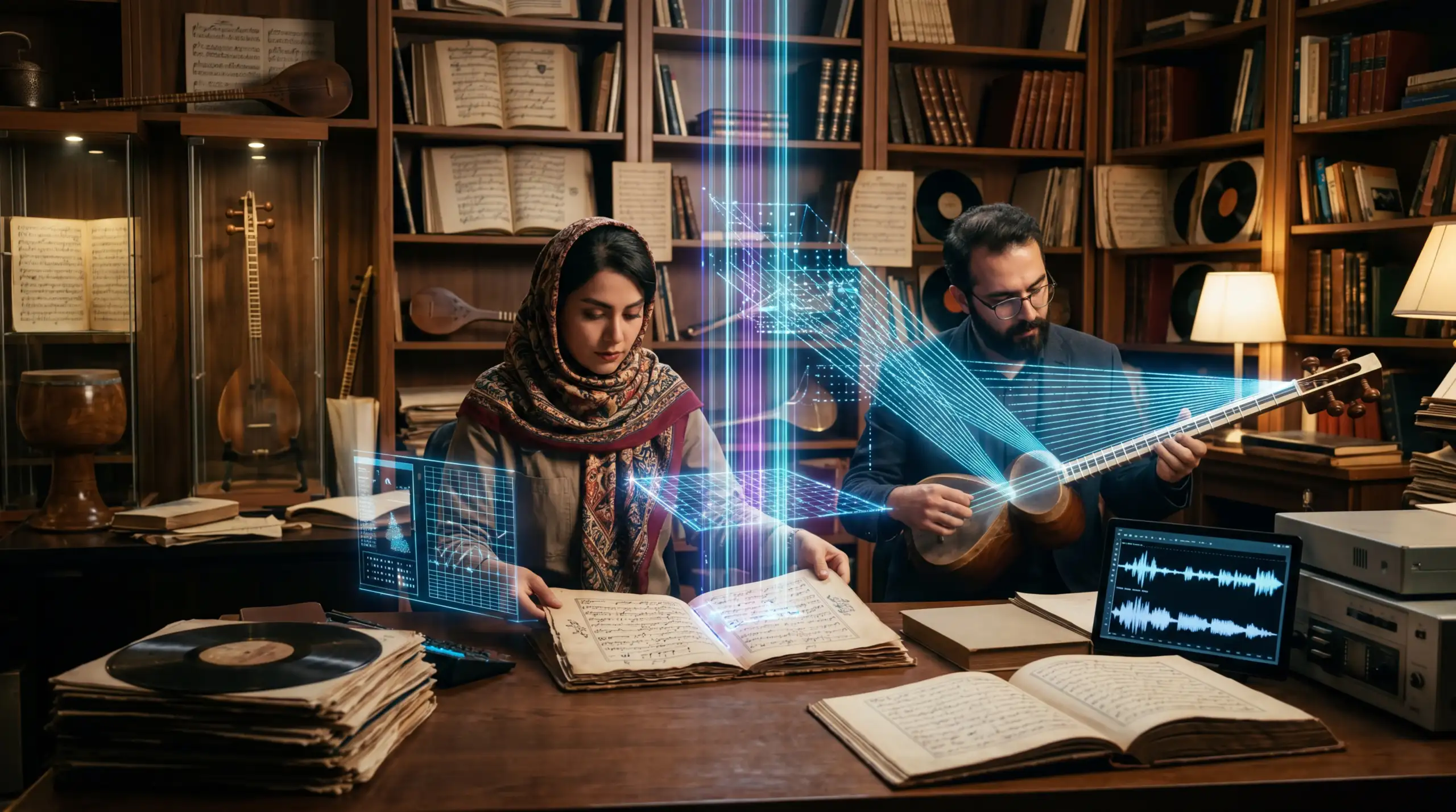 ai-preservation-of-persian-music Archival Persian music materials supported by digital preservation and AI-assisted cataloging