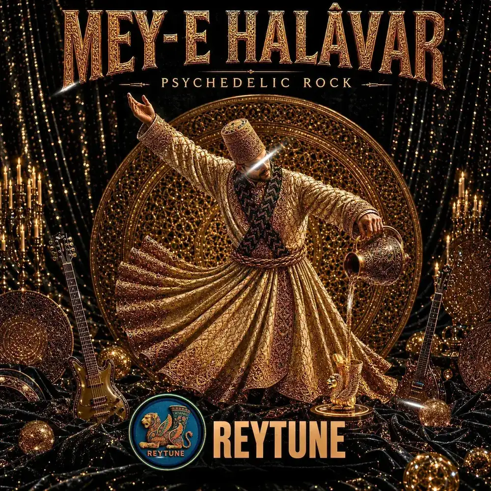 Cover artwork for ReyTune single Mey-e Halâvar